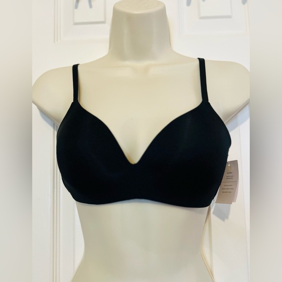 Auden Wirefree with Adjustable Straps, Lightly Lined, Black, Size 34A, NWT - Picture 1 of 7